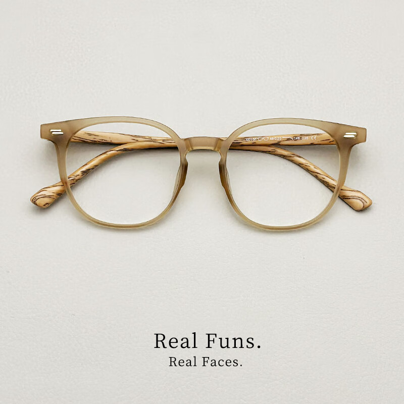 Erilles��ϵ����ĥɰ���򾵼� ��Ů��ľ��TR90�۾������ɫ�����۾��� ɰ��ɫ�� 161����������澵Ƭ 89Ԫ