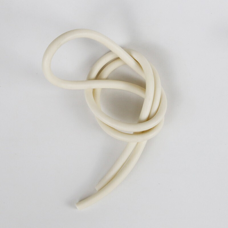 通用听诊器血压计软管臂带管袖带延长管配件充气球管 白色软管一米