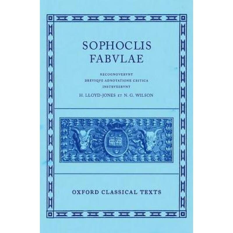 预订 Sophocles Fabulae