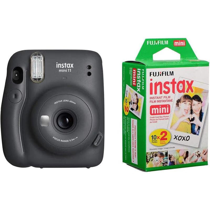 富士(fujifilm) instax mini 11 即时相机 拍立得 20张相纸套装
