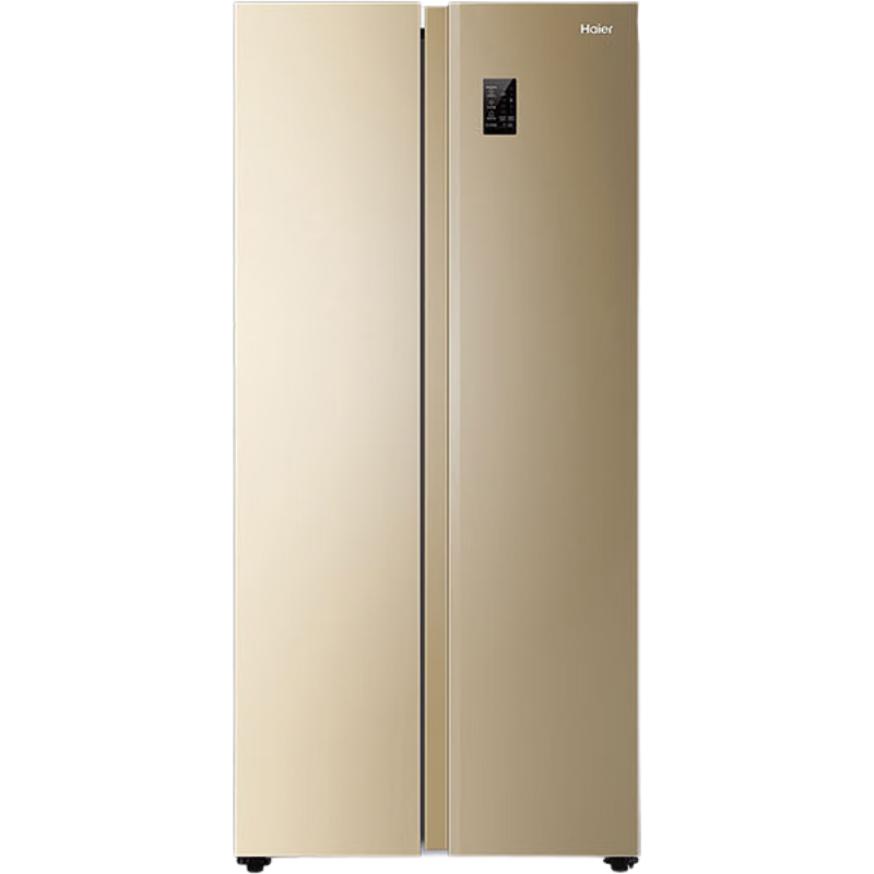 Haier 海尔 BCD-480WBPT 风冷对开门冰箱 480L 金色