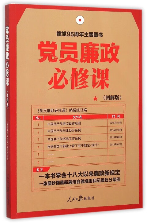 党员廉政必修课(图解版)