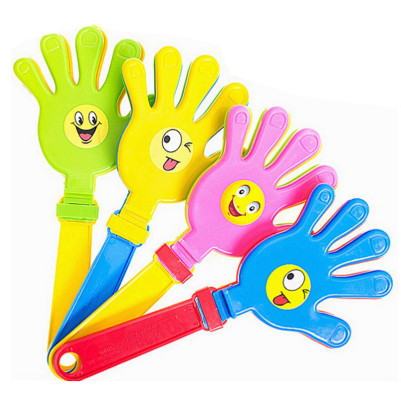 圣诞节元旦拍手器大号拍拍手小手拍创意玩具巴掌地推礼品活动手塑料