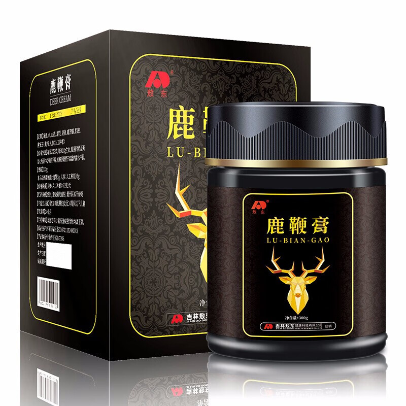 吉林敖东 鹿鞭膏300g/瓶 东北特产男士用滋补 一瓶装【300g基础装】