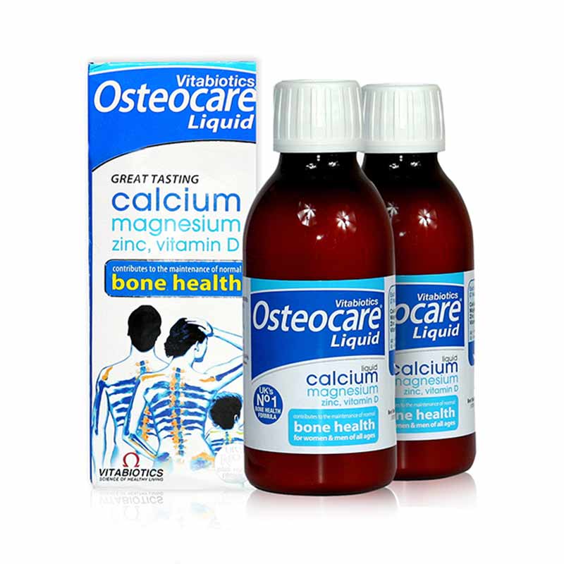 新包装英国osteocare钙镁锌vd液体钙液钙宝宝婴儿儿童200ml 200ml