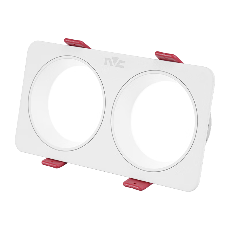 ��ʿ��NVC��LEDͲ��Ƕ��ʽ����դ�������ִ�������������ƶ�����˫ͷ���ε� ���-12��˫ͷ-ů�׹�-����75*160mm 56.96Ԫ(������)