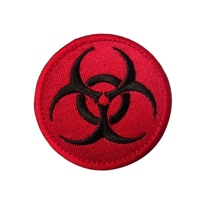 惩罚者生化危机uss安布雷拉圆形刺绣魔术贴徽章战术臂章户外背包贴