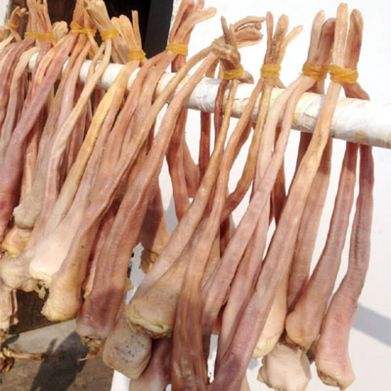 i安徽六安特产 农家纯手工腌制土猪猪尾 腊猪尾 咸猪尾巴 50h 巴 50h