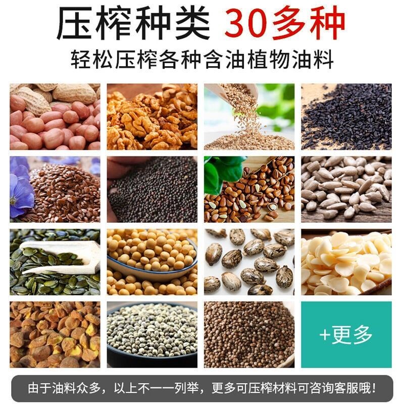房太太 【自动炒料】家用304不锈钢榨油机智能温控全自动多功能小型商用自带炒锅炸油机器