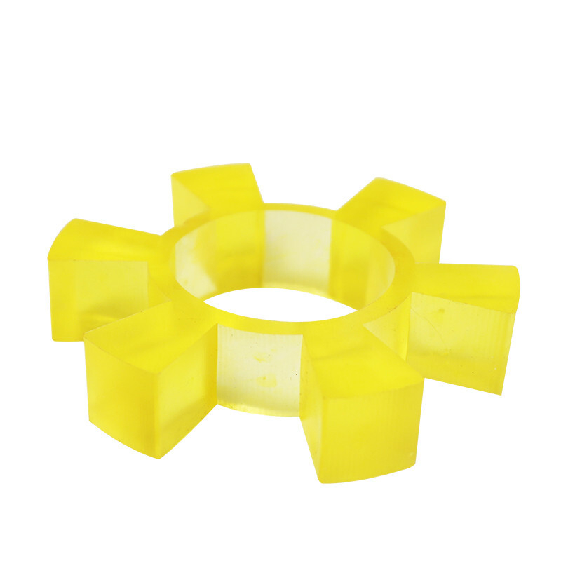 适用于 聚氨酯六角弹性圈t型六角轮梅花垫水泵联轴器连接轮减震垫 t65