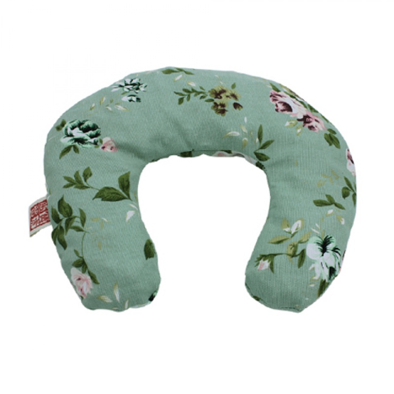 洛帆颈椎热水袋颈部粗盐热敷包海盐袋u型颈椎盐包大粒艾盐包颈肩脖子