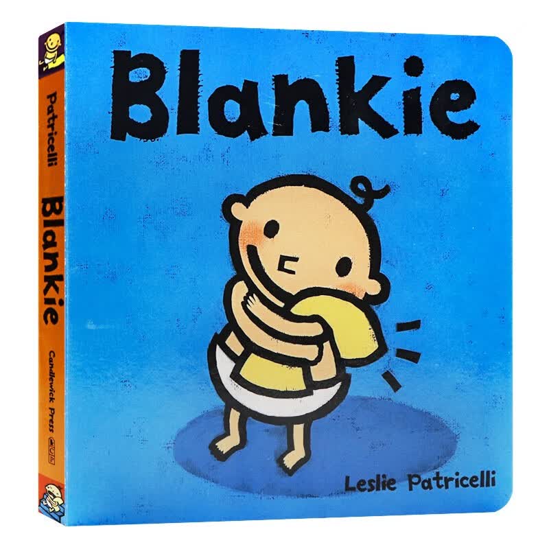 毛毯 英文原版绘本 Blankie 纸板书 名家Leslie Patricelli作品 幼儿童英语启蒙绘本 亲子共读0-1-2-3岁早教益智 英文版进口图书
