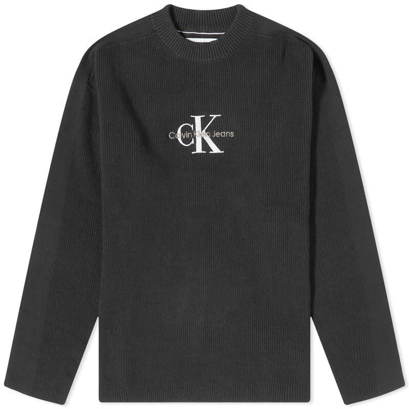 卡文克莱(calvin klein) ck经典男士圆领卫衣 休闲时尚纯棉上衣 mono