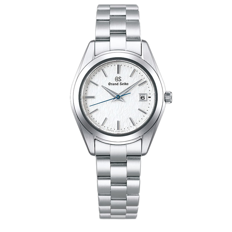 冠藍獅（Grand Seiko）日本原裝手表【破圈之作】gs信州雪系列白雪花小藍針商務(wù)高端女表 白雪花STGF359