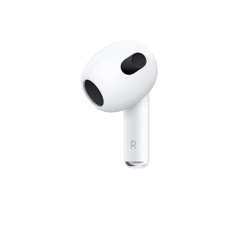 苹果/Apple Airpods 1代/2代/3代单只补配充电仓左右耳Pro2苹果二手无线蓝牙耳机 AirPods 3代右耳 95成新