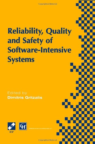 【预订】reliability, quality and safety of