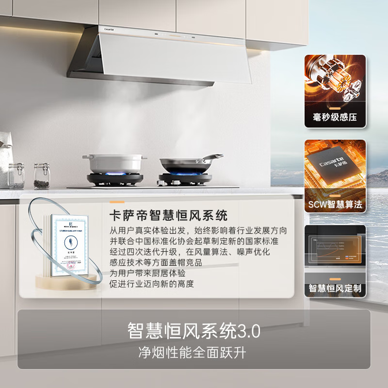 卡萨帝燃气套装 CDY5UD油烟机怎么样？全面解析在此！