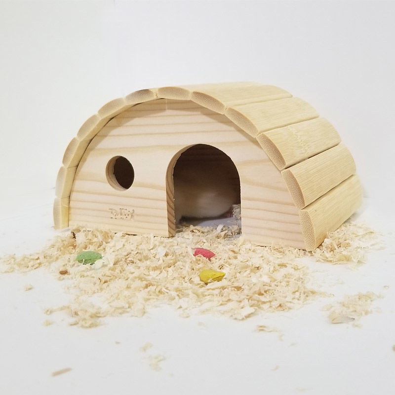 仓鼠窝仓鼠木屋木质小屋仓鼠小房子小木屋金丝熊窝小木屋仓鼠家具