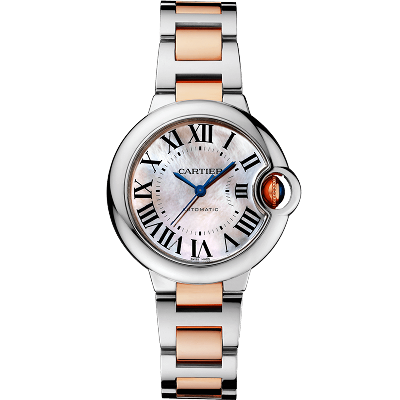 【二手95新】卡地亚蓝气球女表 自动机械 女士手表 33mm表径 二手奢侈