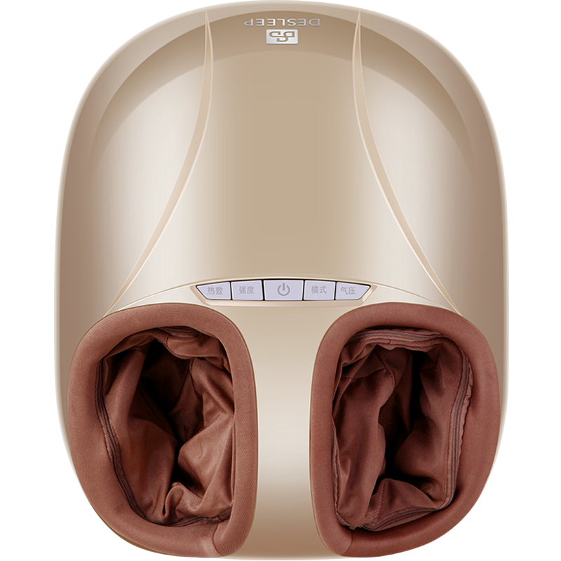 【七夕礼物】迪斯（Desleep） 美国足疗机按摩器DE-F18 足部脚底加热按摩器足底按摩仪器 贵宾金