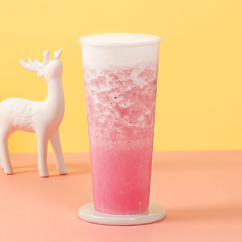 xywlkj广禧玫瑰风味奶盖粉芝士奶盖粉800g商用家用奶盖茶专用原料配料