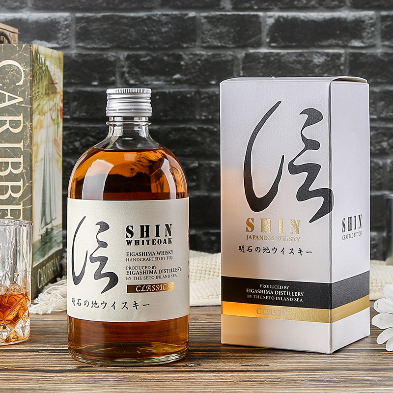 白橡木信(shin)明石信威士忌日威洋酒【北京联系可闪送 信经典调和