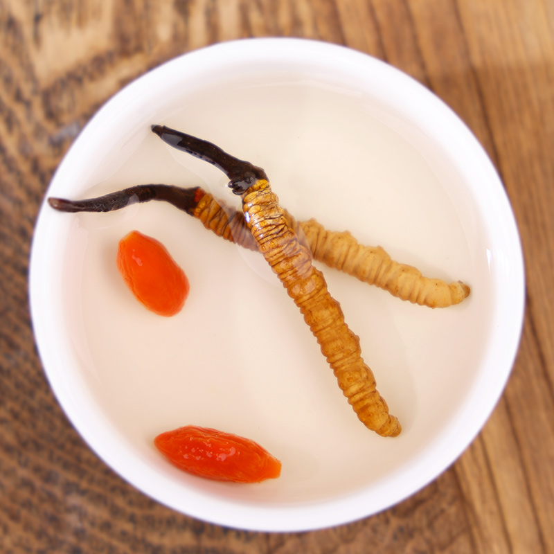 同仁堂北京冬虫夏草50/2克虫草自用煲汤滋补品道地西藏冻干虫草