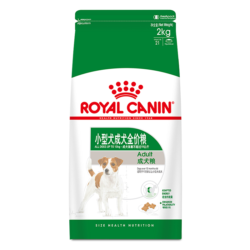 皇家皇家狗粮 成犬狗粮 犬粮 宠物小型犬 PR27 全价犬粮≥10月2KG