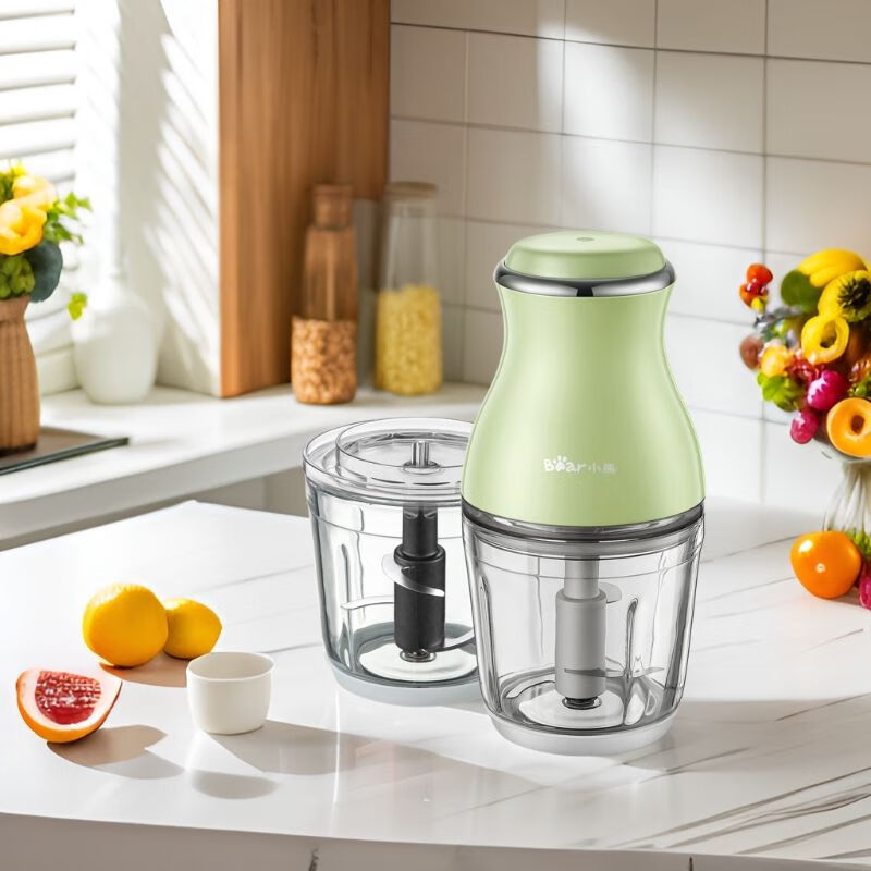 小熊(bear)肉机家用切碎榨汁婴儿辅食专用研磨料理机多功能小型迷你