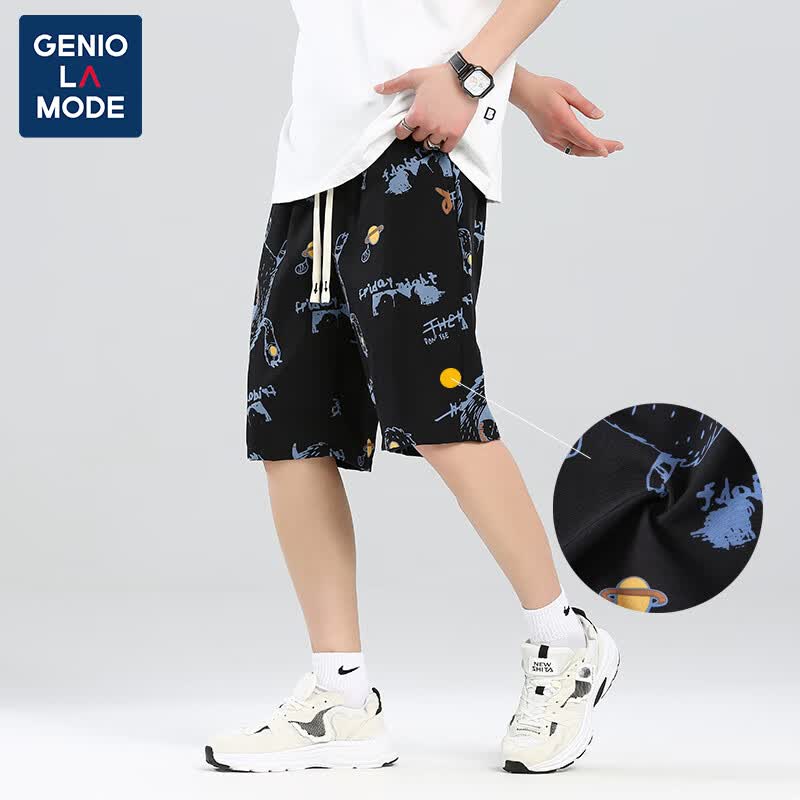 GENIOLAMODE森马集团短裤男运动夏季休闲五分沙滩裤子男宽松潮流百搭直筒裤使用感如何?