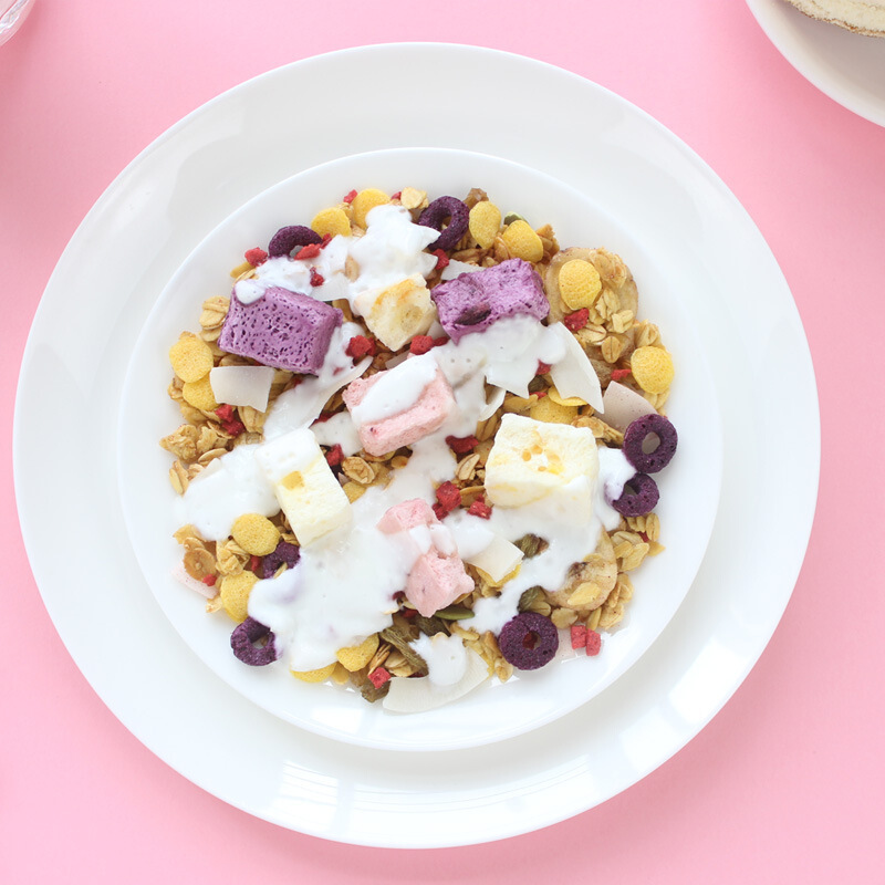 酸奶水果燕麦片一袋500g一袋