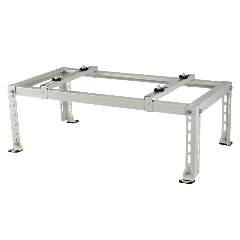 仁聚益空调室外机支架落地加厚不锈钢减震防震架子角铁架底座地架 xe