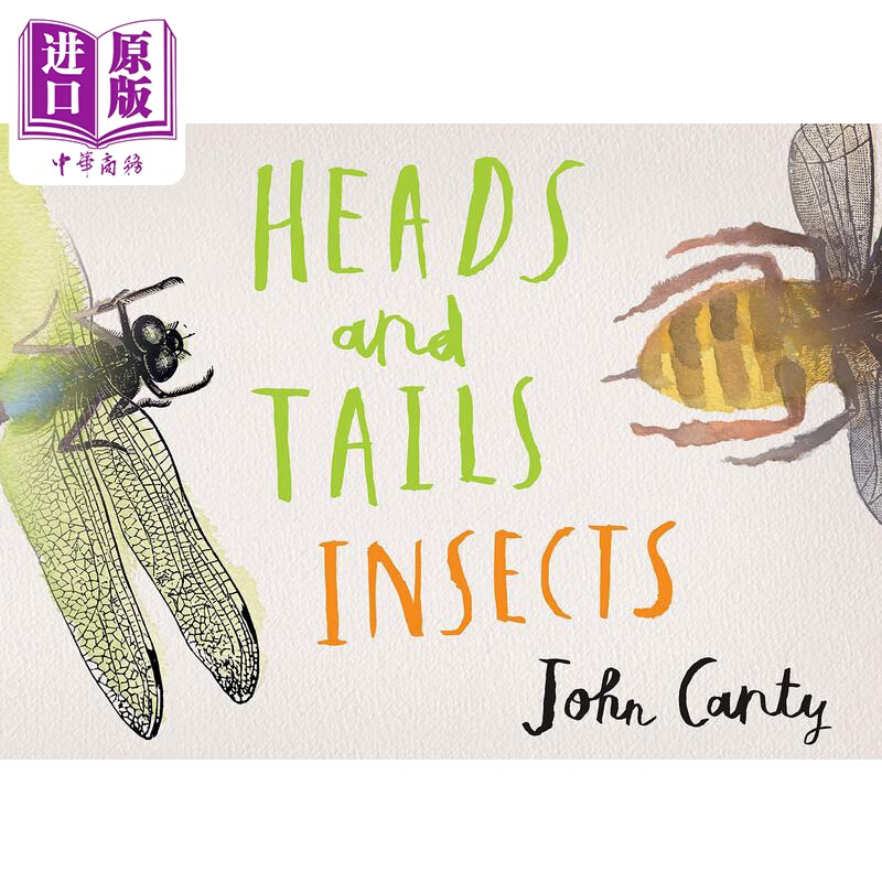 heads and tails: insects 头与尾:昆虫 英文原版 进口图书 儿童绘本