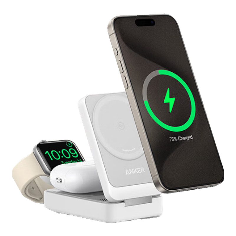 ANKER����MagGo���߳��������һ15W��������iPhone17promaxƻ��16�ֱ�����apple iwatch�۵� �� 389Ԫ