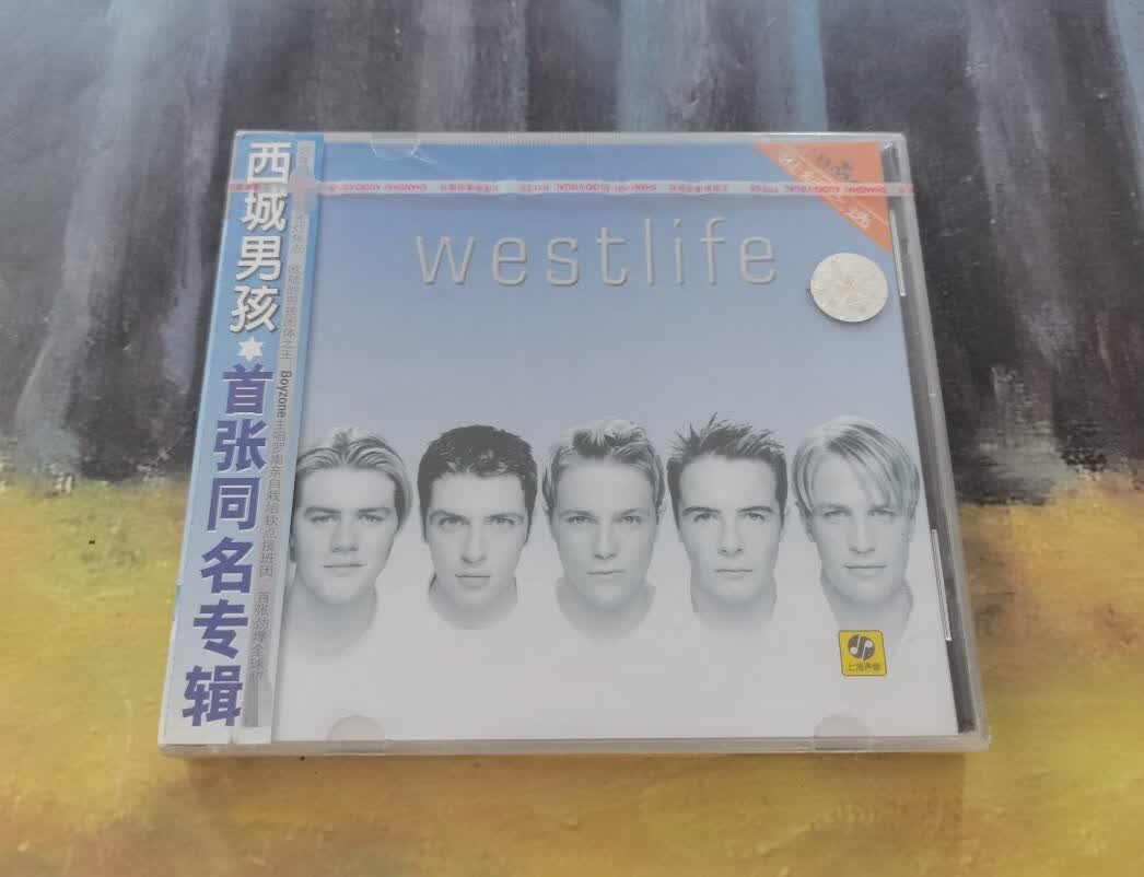 西城男孩 首张同名专辑westlife 全新未拆 早期小标老版