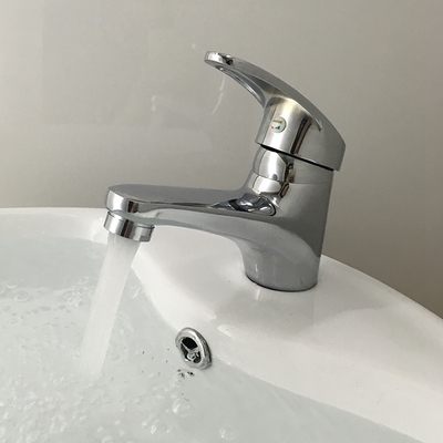 赐紫樱桃单孔单把单冷洗脸盆台盆单水龙头面盆洗手盆水龙头冷热水龙头