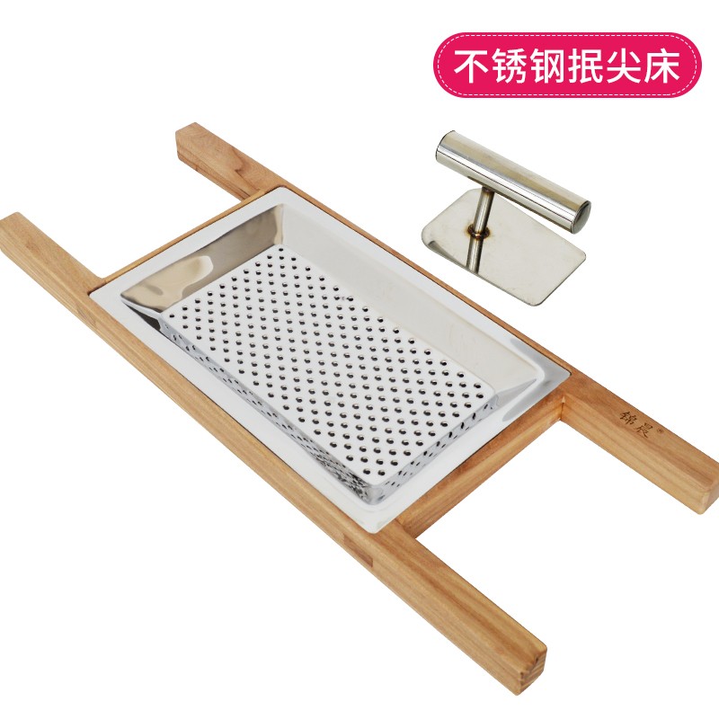 山西面食工具豆面抿尖床抿圪斗抿蝌蚪抿节床抿面器家用实木抿尖床