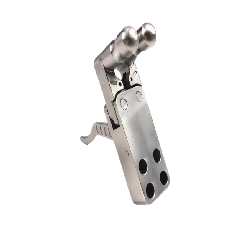 萨默斯撒放器不锈钢304弹弓夹弹器撒放配件大全散发撑头钢珠握一体式