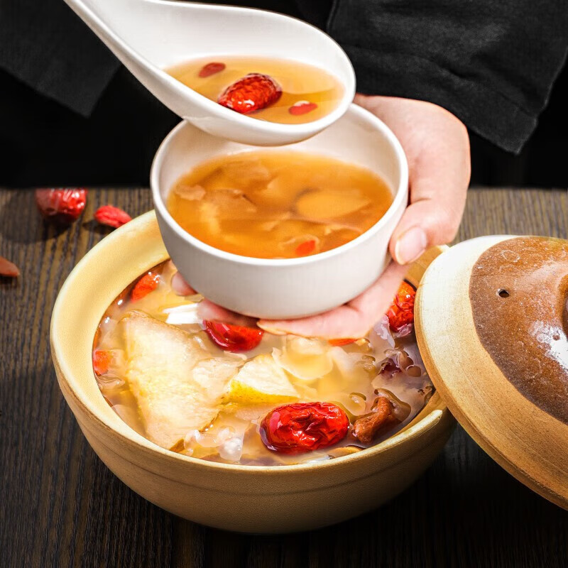 丙田老北京小吊梨汤 冰糖雪梨小调梨银耳枸杞汤 材料包煲炖果汁饮料 1