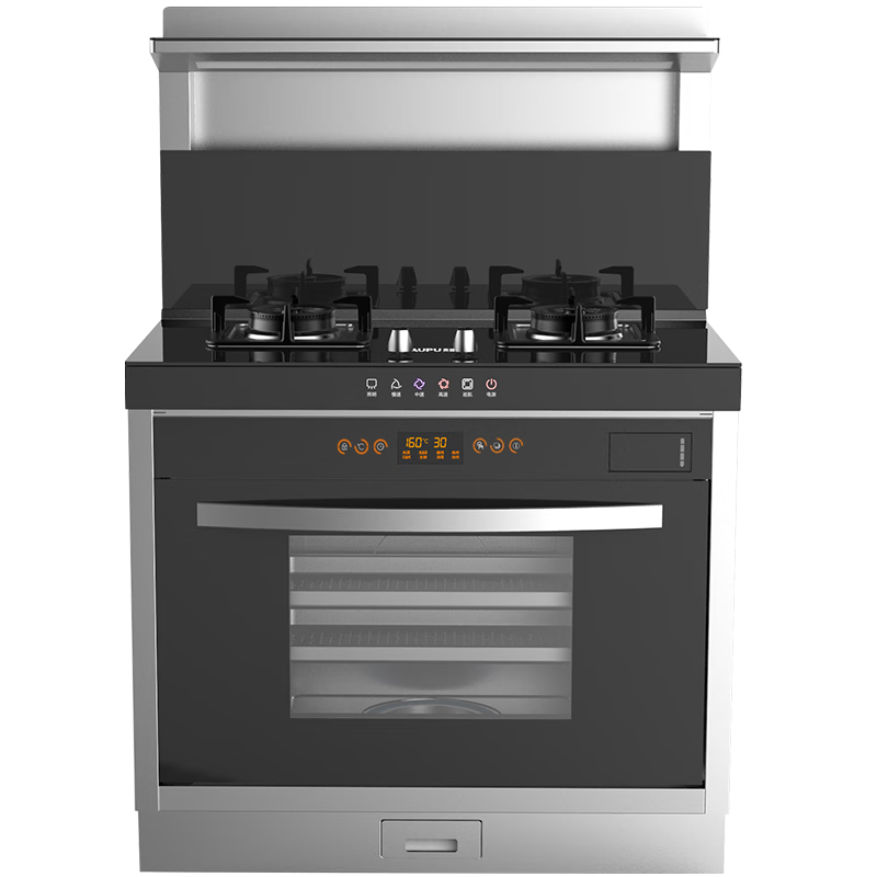 奥普集成灶a3z 大火力燃气灶 爆炒自动巡航 烟机自动清洗 70l大容量