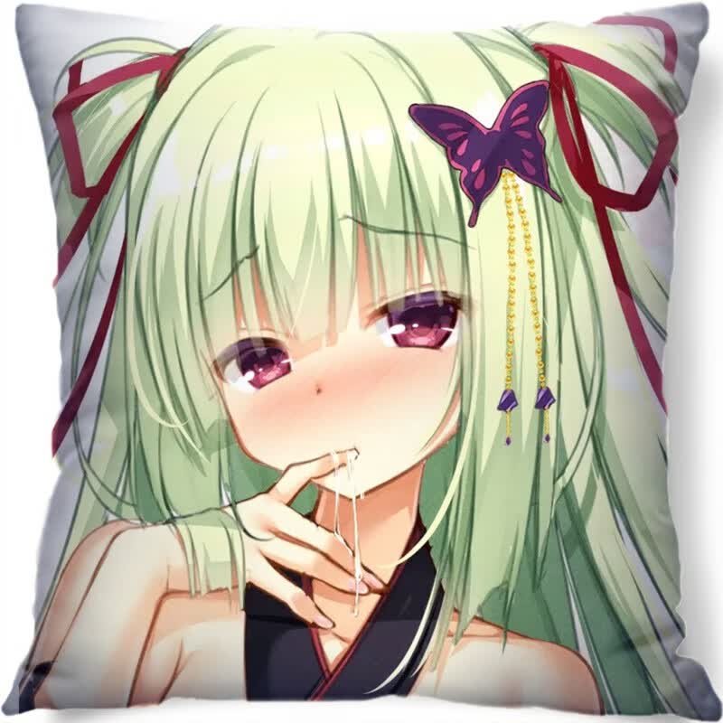 千恋万花抱枕 周边丛雨抱枕二次元动漫美少女游戏靠垫枕睡觉枕头男