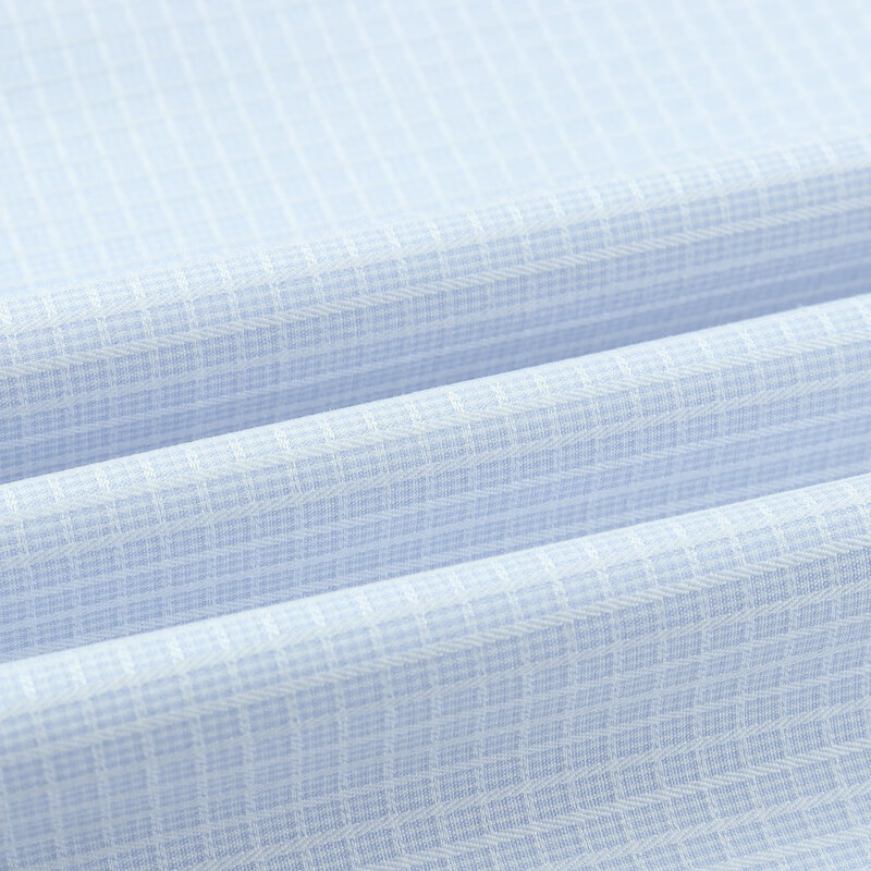 MAYOR男装进口面料高支全棉经典绅士透气长袖衬衫 MLCA19771HQT-5浅蓝 180/100A