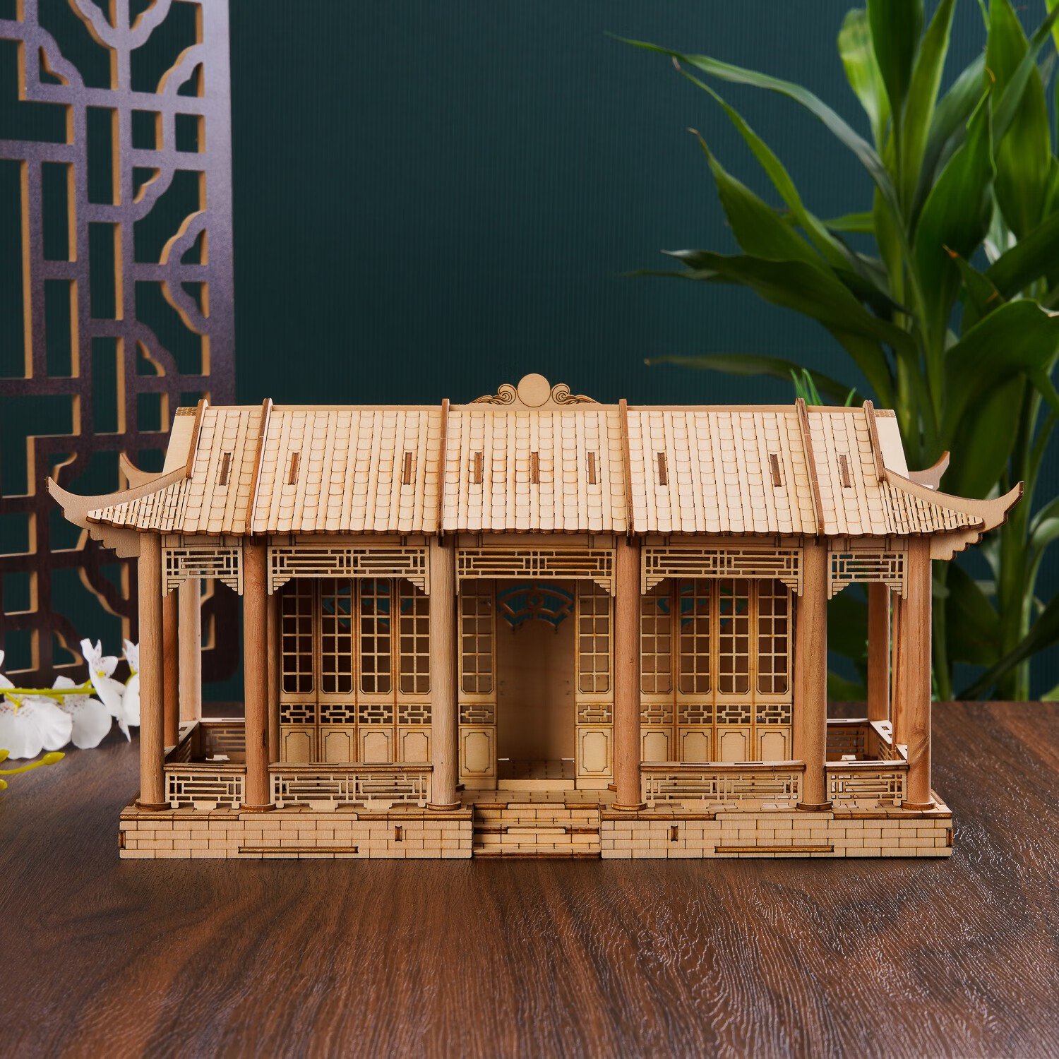 喵脸君榫卯积木成人高难度中国古建筑榫卯结构积木拼装diy手工儿童