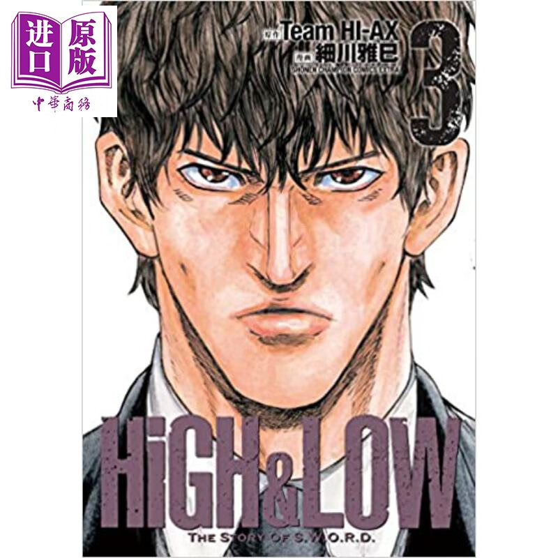 热血街区3 漫画 日文原版 high & low the story of s