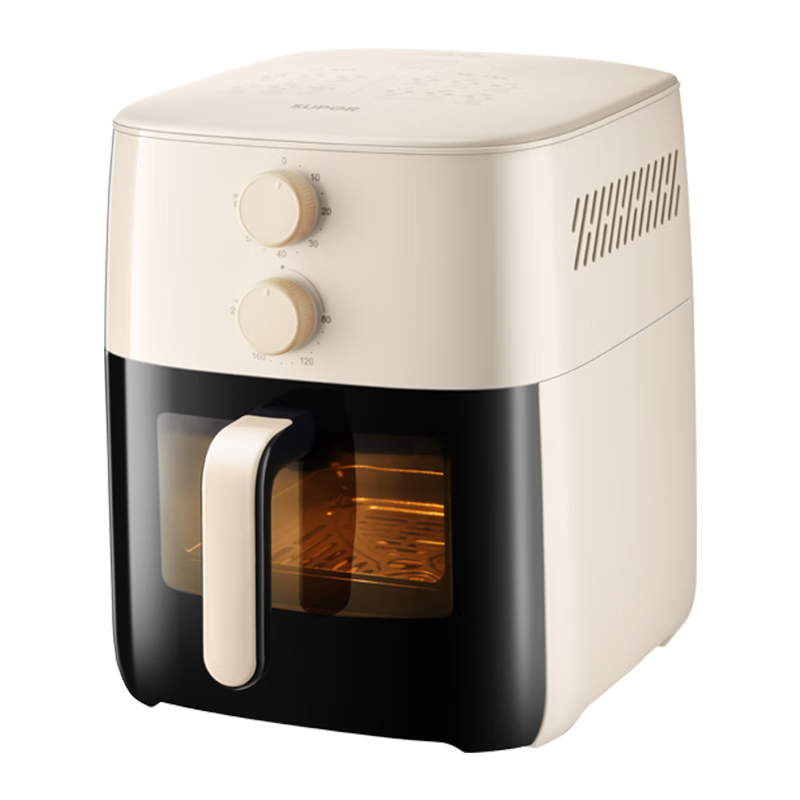 �ղ�����SUPOR������ը�� ���÷������ȫ�Զ�ը����6L������һ��������ⷭ���ը��˫��Դ KJ60D866�����Ҳ�����