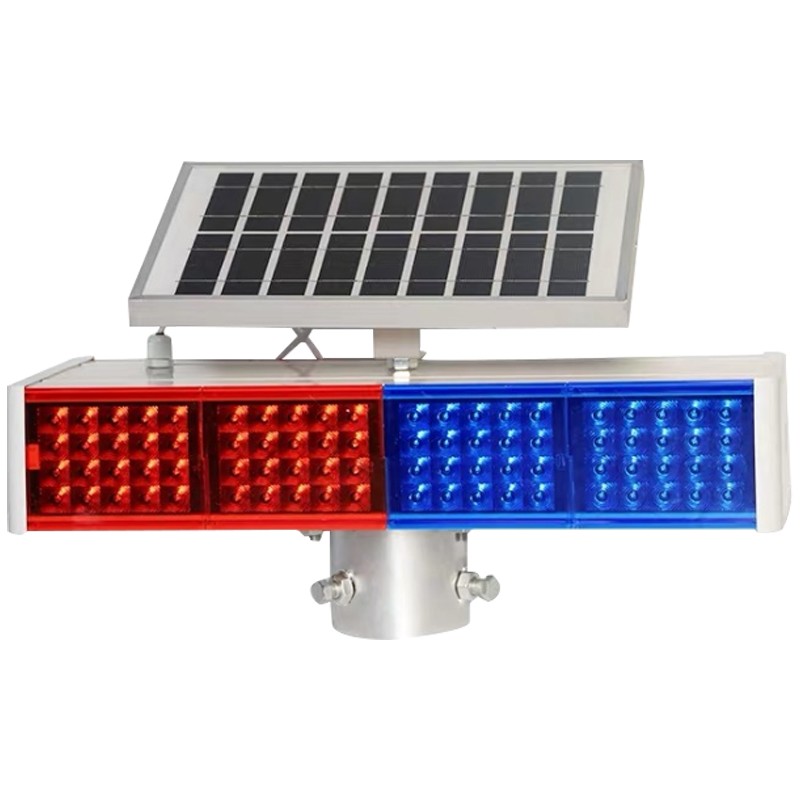 聚远 juyuan 太阳能爆闪警示灯  分体 双面不含立柱