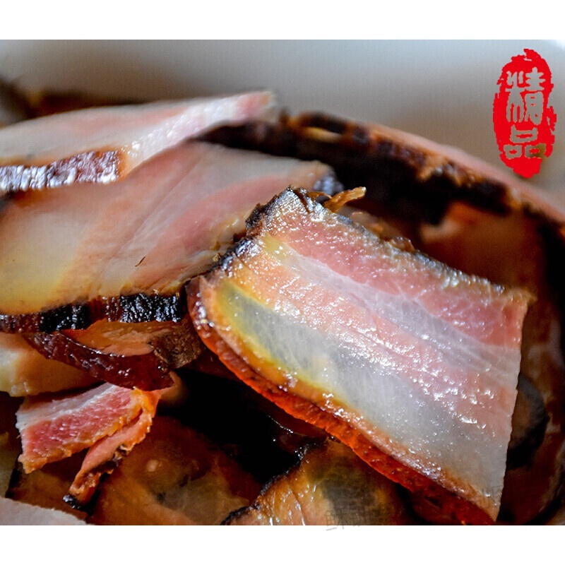江西萍乡烟熏五花腊肉 湖南精品腊肉土猪500g 农家谷壳茶子壳熏制