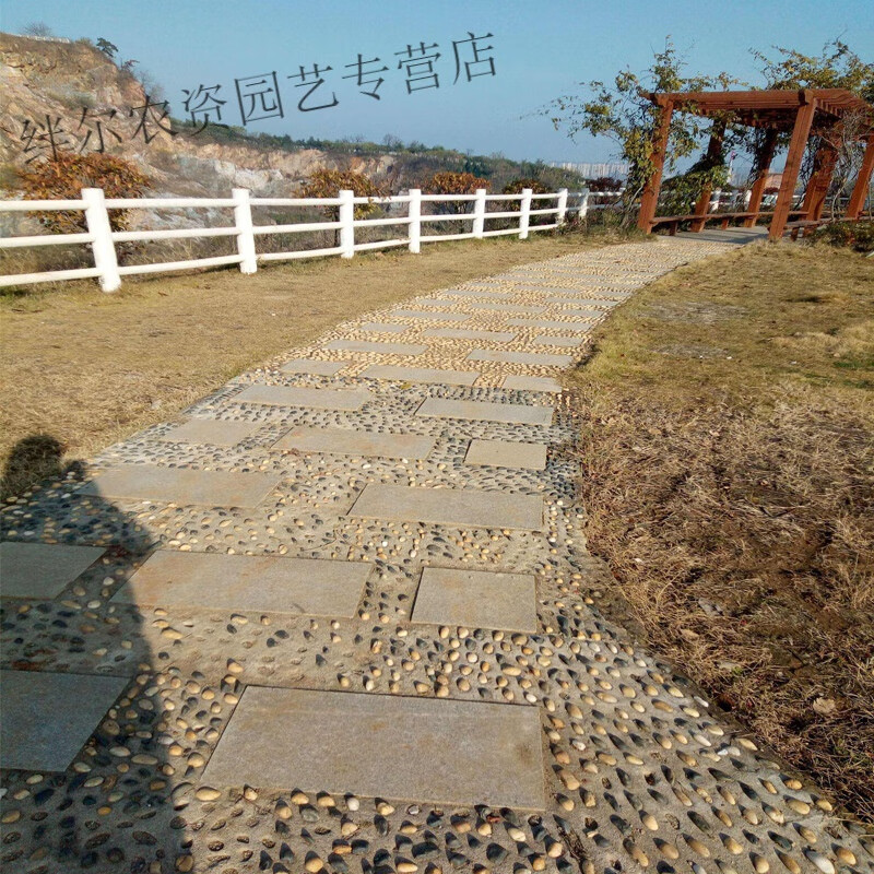 立始鹅卵石变电站鹅卵石 河道护坡卵石公园造景天然鹅卵石五彩鹅卵石