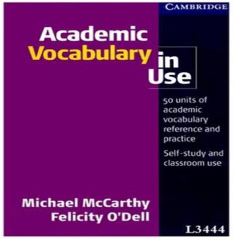 Academic Vocabulary in Use 全彩色版 第1版 黑白
