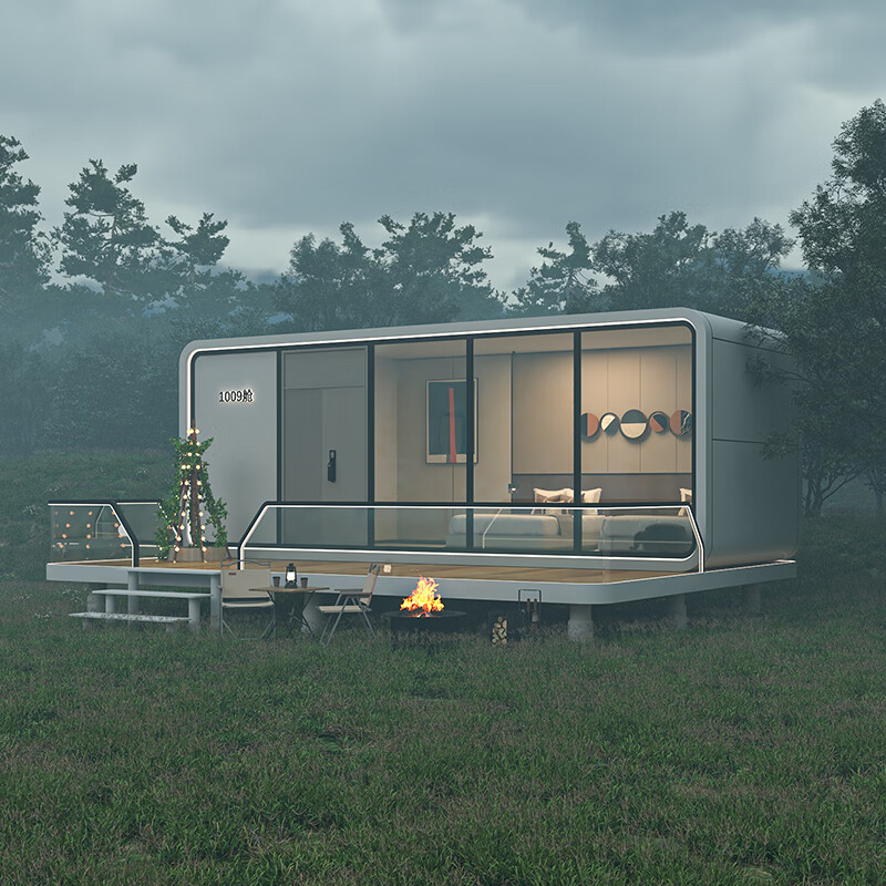 仁聚益太空舱移动房星空房办公室苹果仓民宿休息室户外商铺集装箱阳光